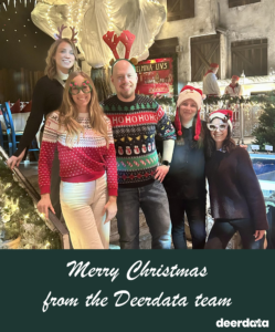 Merry Christmas from the Deerdata team